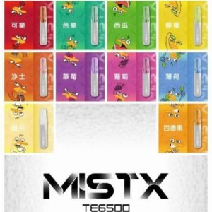 MIST X 鴨嘴獸6500口拋棄式電子煙